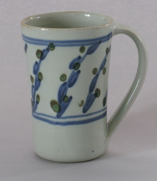 mug with pussy willows